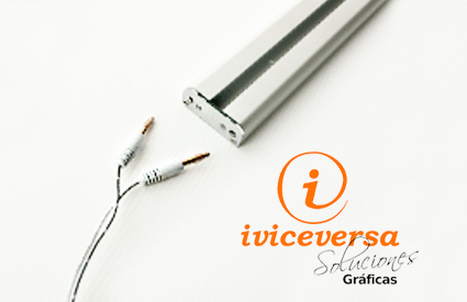 Cable coenector trnasformador escaparate led